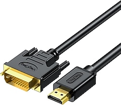 VegGieg V-D301 1.5 m HDMI to DVI Dönüştürücü