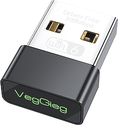 VegGieg V-K300M 300 Mbps Kablosuz Ağ Adaptörü
