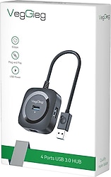 VegGieg V-U342 4 Port USB Çoğaltıcı