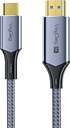 VegGieg V-Z104 2 m 8K Type-C to HDMI Dönüştürücü