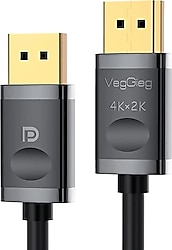 VegGieg V-Z602 1.5 m 4K DisplayPort Kablo