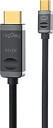 VegGieg V-Z608 3 m Mini DisplayPort To HDMI Dönüştürücü
