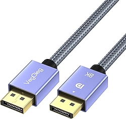 VegGieg V-Z620 1.5 m 8K DisplayPort Kablo