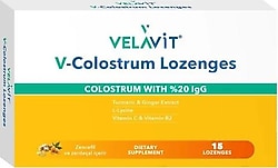 Velavit V- Colostrum Lozenges 15 Pastil