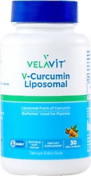 Velavit V-Curcumin Liposomal 30 Kapsül