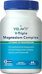 Velavit V Triple Magnesium Complex 60 Kapsül