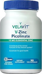 Velavit V Zinc Picolinate 30 Kapsül