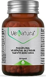 Venatura Passiflora ve Bitkisel Ekstreler 30 Kapsül