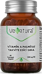 Venatura Vitamin A Palmitat 60 Yumuşak Kapsül