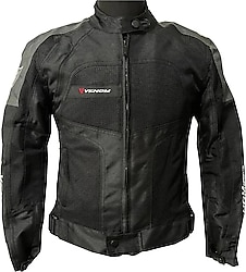 Venom Dynamic Erkek Gri-Siyah 4 Mevsim Motosiklet Montu