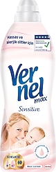 Vernel Max Sensitive Hassas ve Yumuşak Yumuşatıcı 40 Yıkama 960 ml