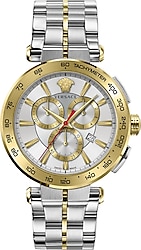 Versace Aion VRSCVE6CA0423 Çelik Kordon Gümüş-Altın Erkek Kol Saati