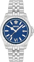 Versace Anteo VRSCVE9H00724 Gümüş-Mavi Kol Saati
