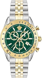 Versace Chrono Master VRSCVE8R00524 Altın-Yeşil Erkek Kol Saati