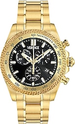 Versace Chrono X VRSCVE9K01124 Altın-Siyah Erkek Kol Saati