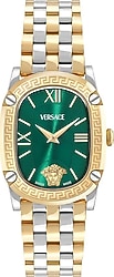 Versace Greca Couture VRSCVE1B01225 Altın-Yeşil Kadın Kol Saati