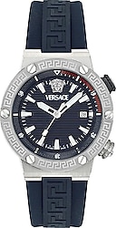 Versace Greca Logo Diver VRSCVE8G00 Silikon Kordon Erkek Kol Saati