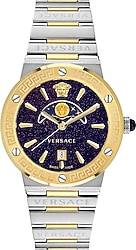 Versace Greca Logo Moonphase VRSCVE7G00223 Erkek Kol Saati