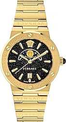 Versace Greca Logo Moonphase VRSCVE7G00323 Kol Saati
