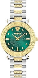 Versace Greca Sphere VRSCVE9C00424 Altın-Yeşil Kadın Kol Saati