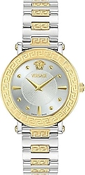 Versace Greca Sphere VRSCVE9C00524 Gümüş-Altın Kadın Kol Saati