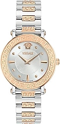 Versace Greca Sphere VRSCVE9C00624 Gümüş-Rose Gold Kadın Kol Saati