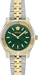 Versace Greca Time Lady VRSCVE9CA0324 Altın-Yeşil Kadın Kol Saati