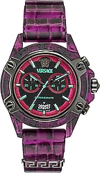 Versace Icon Active VRSCVE8P00124 Mor Kadın Kol Saati