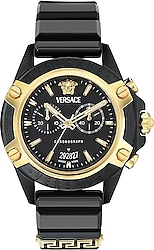 Versace Icon Active VRSCVE8P00724 Siyah Kadın Kol Saati