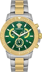 Versace New Chrono VRSCVE2E00 Çelik Kordon Erkek Kol Saati