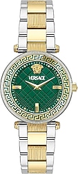 Versace Reve VRSCVE8B00524 Çelik Kordon Altın-Yeşil Kadın Kol Saati