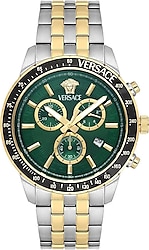 Versace Sport Chrono VRSCVEZCA0 Çelik Kordon Erkek Kol Saati