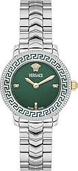 Versace V-Icon VRSCVEUCA0424 Gümüş-Yeşil Kadın Kol Saati