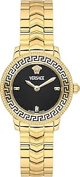Versace V-Icon VRSCVEUCA0824 Altın-Siyah Kadın Kol Saati