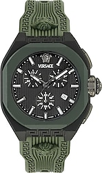 Versace V-Legend Chrono VRSCVE9L00324 Yeşil Erkek Kol Saati