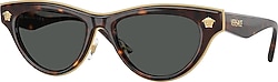 Versace VE2273 108/87 Havana-Dark Grey Kadın Güneş Gözlüğü