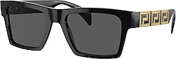 Versace VE4445 GB187 Black-Dark Grey Güneş Gözlüğü