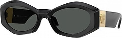 Versace VE4466U GB187 Black-Dark Grey Kadın Güneş Gözlüğü