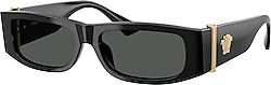 Versace VE4476U GB187 Black-Dark Grey Erkek Güneş Gözlüğü