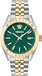 Versace Vekha VRSCVEKHA0525 Gümüş-Yeşil Erkek Kol Saati
