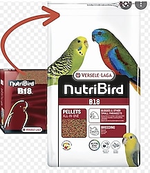 Versele Laga Nutribird B18 1 kg Muhabbet Kuşu Pelet Yem - Açık Paket