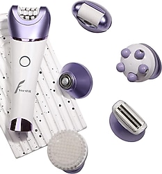 VeryFit 6in1 Masaj Başlıklı Epilasyon Aleti