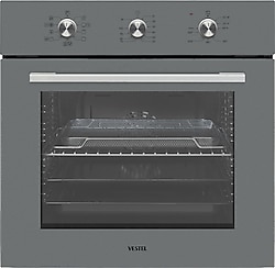 Vestel AF-6682 G-LF Gri Ankastre Fırın