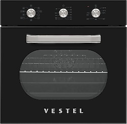 Vestel AF-6682 Retro Siyah Ankastre Fırın