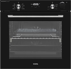 Vestel AF-8785 YS LightFry Siyah Ankastre Fırın