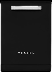 Vestel BM 5001 Retro Siyah 5 Programlı Bulaşık Makinesi