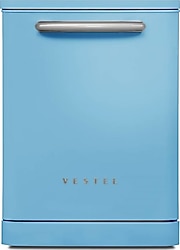 Vestel BM 5011 Retro Düş Mavisi 5 Programlı Bulaşık Makinesi