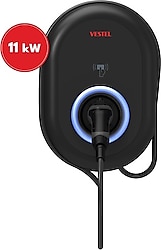 Vestel EVC04 11 kW Kablolu Elektrikli Araç Şarj İstasyonu