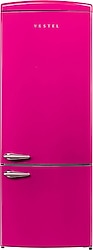 Vestel Retro NFK52111 Pembe Kombi No-Frost Buzdolabı