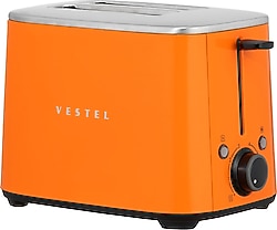 Vestel Retro Turuncu 2 Dilim Ekmek Kızartma Makinesi